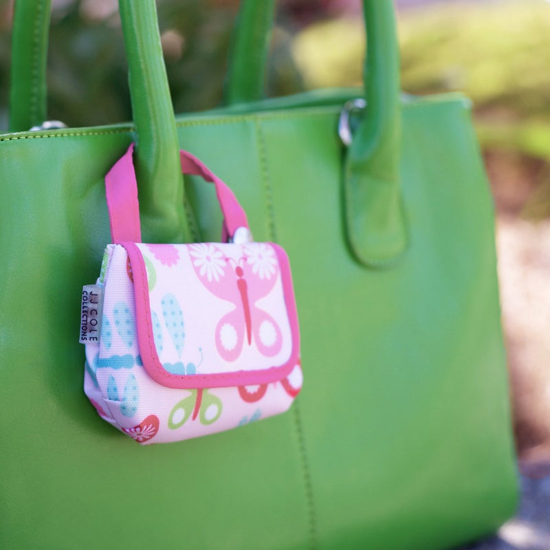 Jj Cole Pacifier Pod, Pink Flutter - Image 2